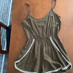 Army Green romper